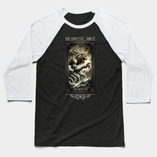 Gnostic Tarot Major Arcana - Yaldabaoth Baseball T-Shirt